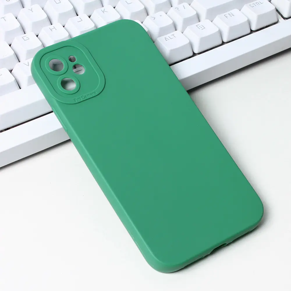 Torbica Silikon Pro Camera za Iphone 11 6.1 Zelena
