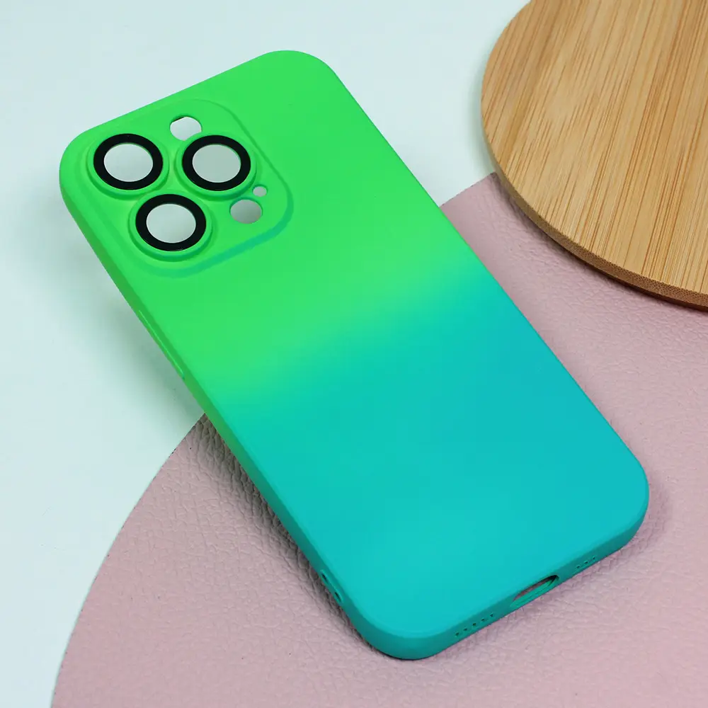 Torbica Rainbow Spring za Iphone 14 Pro 6.1 Zeleno Svetlo Plava