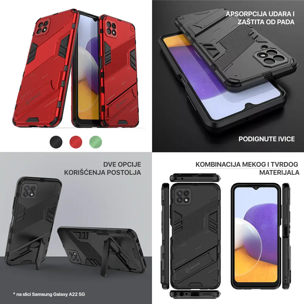 Torbica Strong II za Xiaomi Redmi 12C Zelena