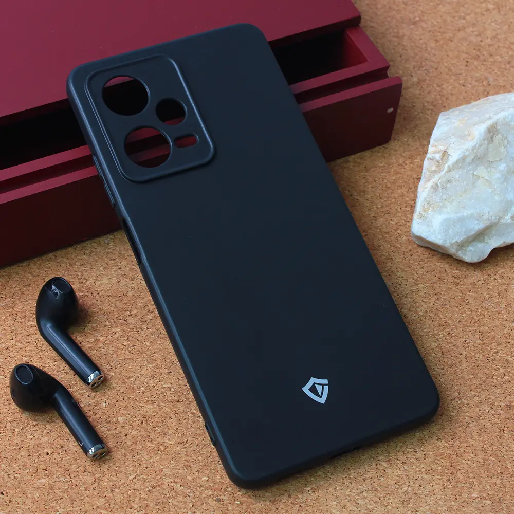 Torbica Teracell Skin za Xiaomi Redmi Note 12 Pro 5G (eu) Mat Crna