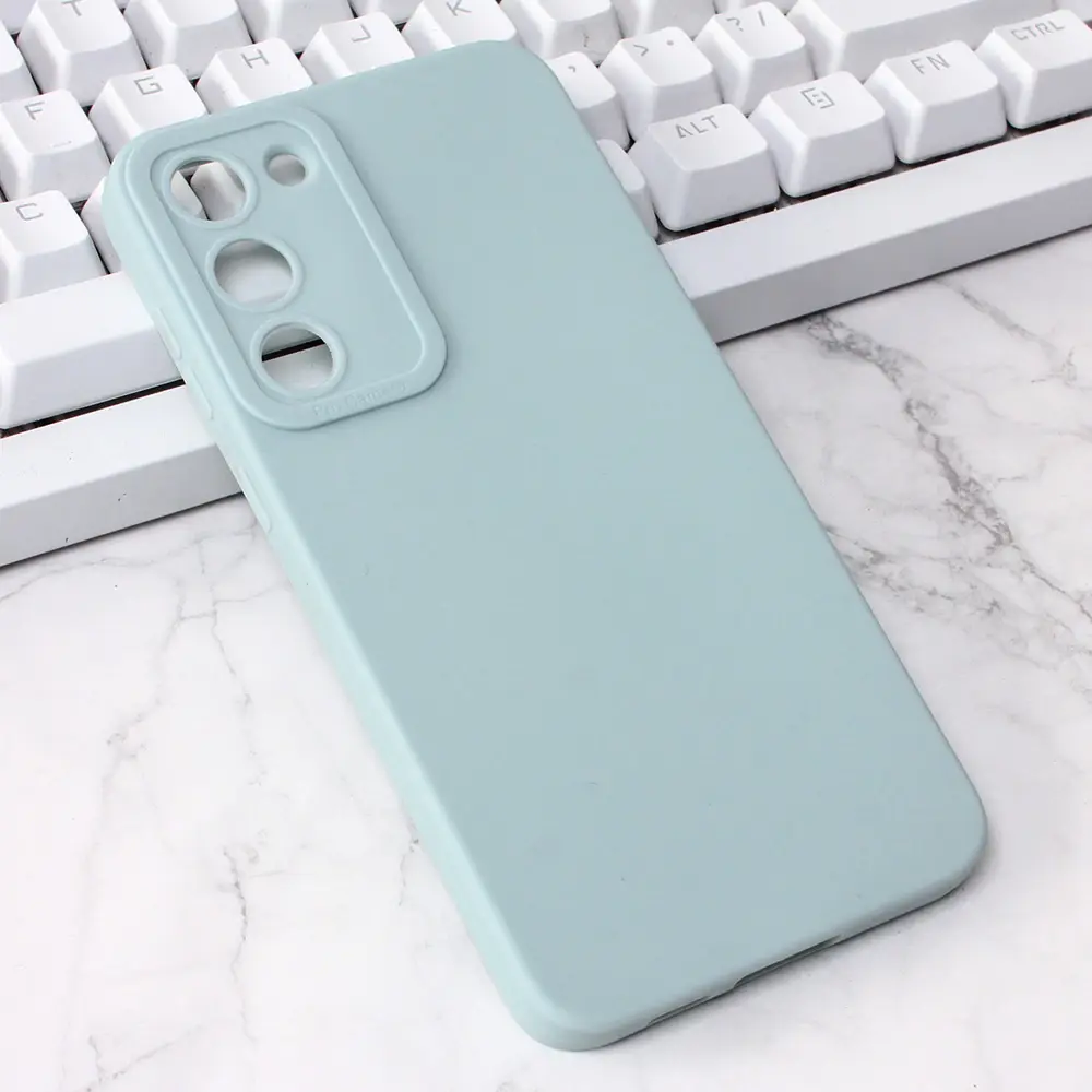 Torbica Silikon Pro Camera za Samsung S916 Galaxy S23 Plus Svetlo Plava