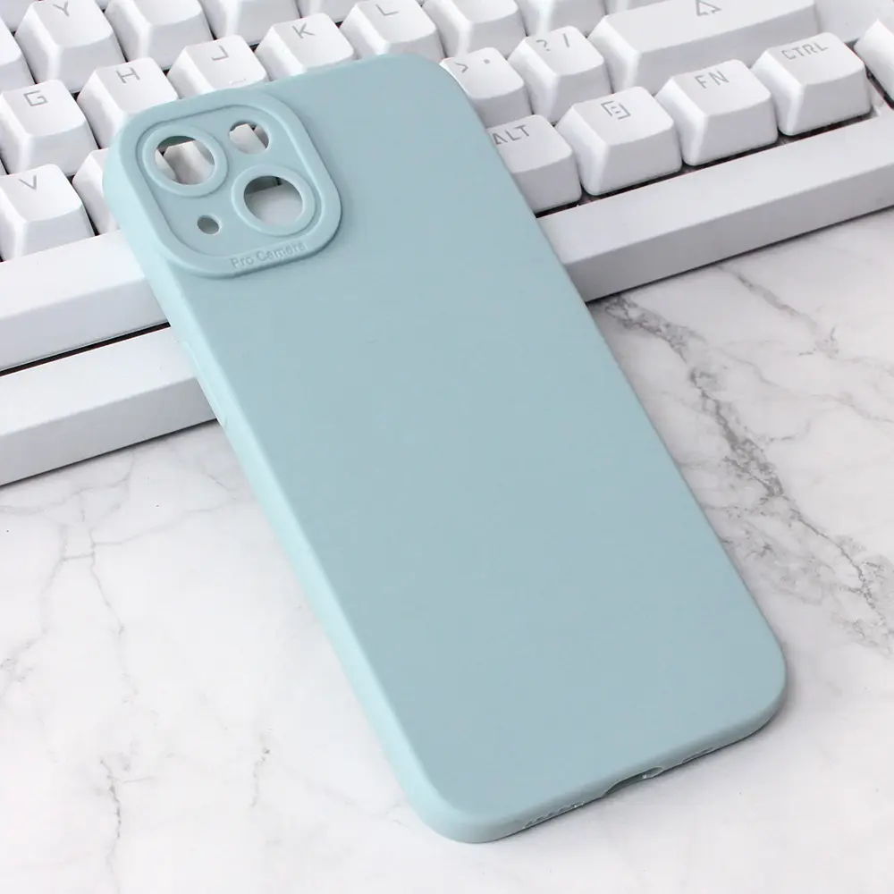 Torbica Silikon Pro Camera za Iphone 13 6.1 Svetlo Plava