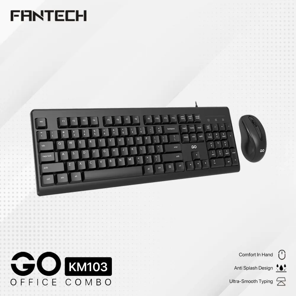 Combo Mis i Tastatura Fantech GO Km-103 Crni