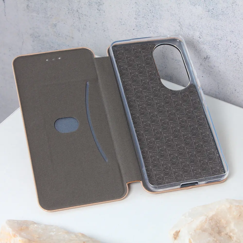 Torbica Teracell Flip Cover za Honor 90 Zlatna