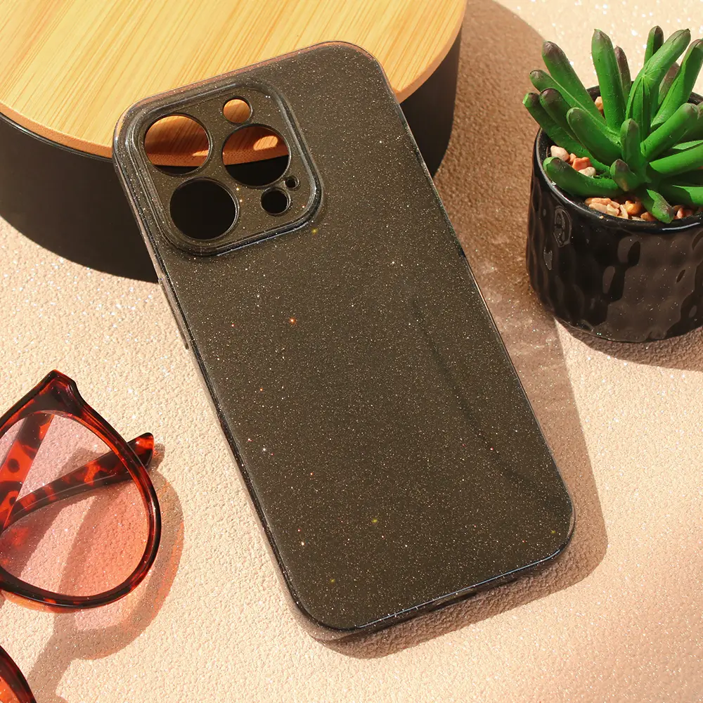 Torbica Sparkle Dust za Iphone 14 Pro 6.1 Crna