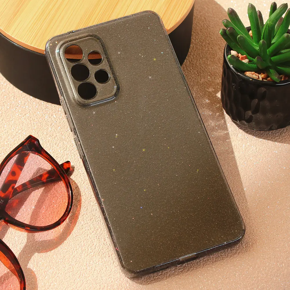 Torbica Sparkle Dust za Samsung A536B Galaxy A53 5G Crna