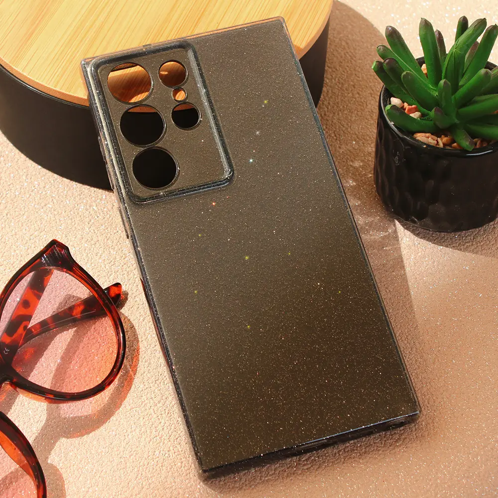 Torbica Sparkle Dust za Samsung S918B Galaxy S23 Ultra Crna