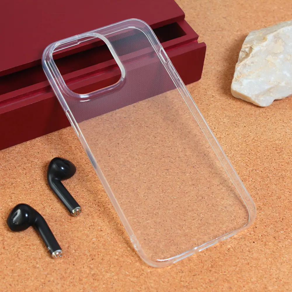 Torbica Silikonska Skin za Iphone 15 Pro Max 6.7 Transparent