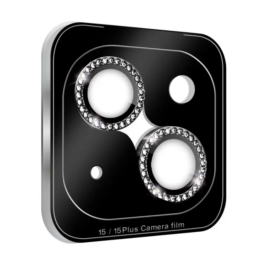 Zastita za Kameru Diamond za Iphone 15 6.1 Crna