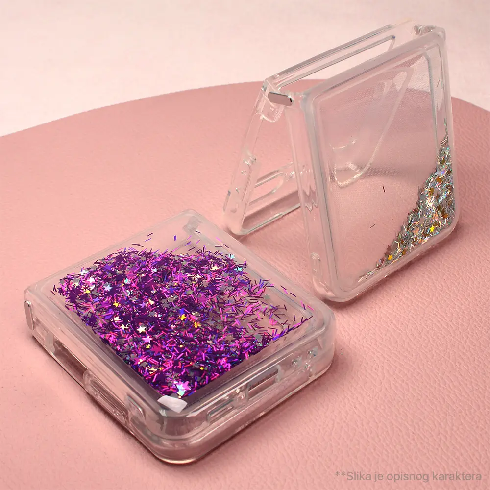 Torbica Glitter za Samsung F731B Galaxy Z Flip 5 5G Zelena