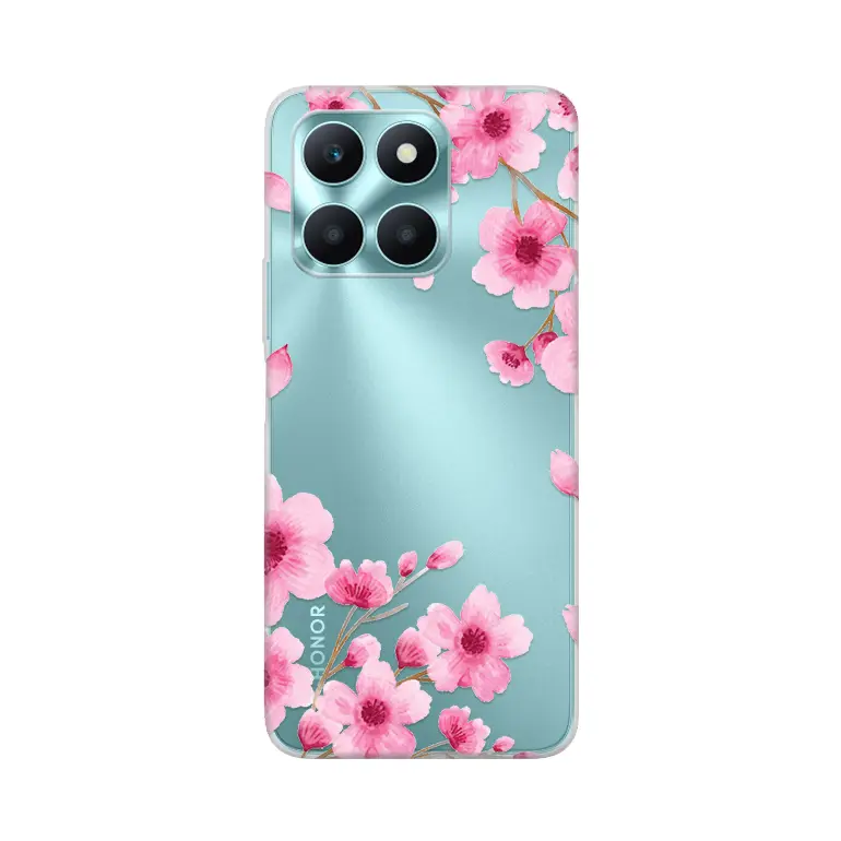 Torbica Silikonska Print Skin za Honor X6A Rose Flowers