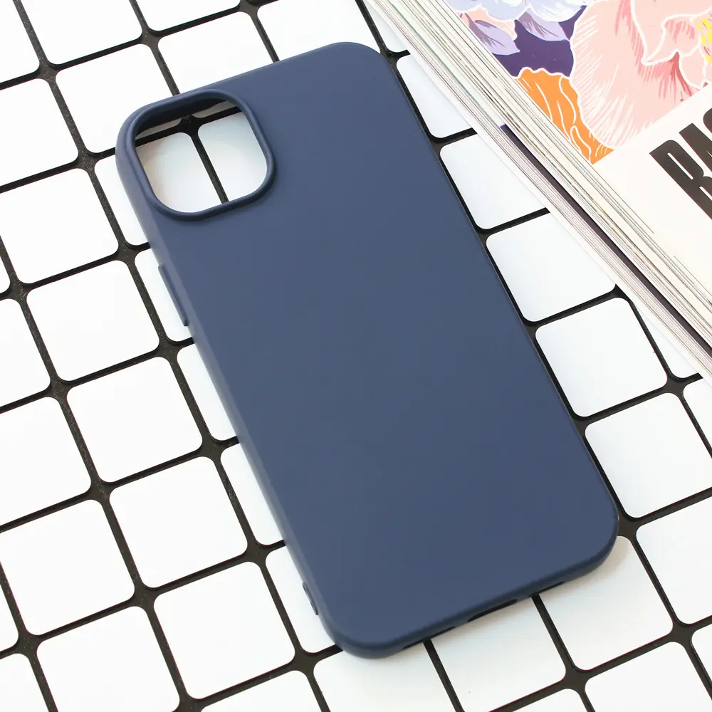Torbica Nano Silikon za Iphone 15 Plus 6.7 Tamno Plava