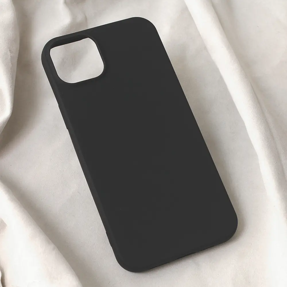Torbica Teracell Soft Velvet za Iphone 15 Plus 6.7 Crna