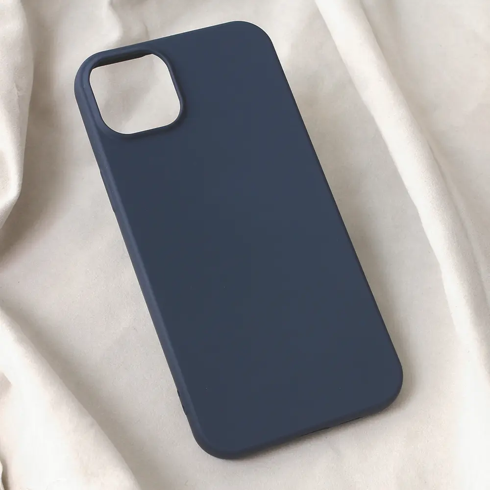 Torbica Teracell Soft Velvet za Iphone 15 Plus 6.7 Tamno Plava