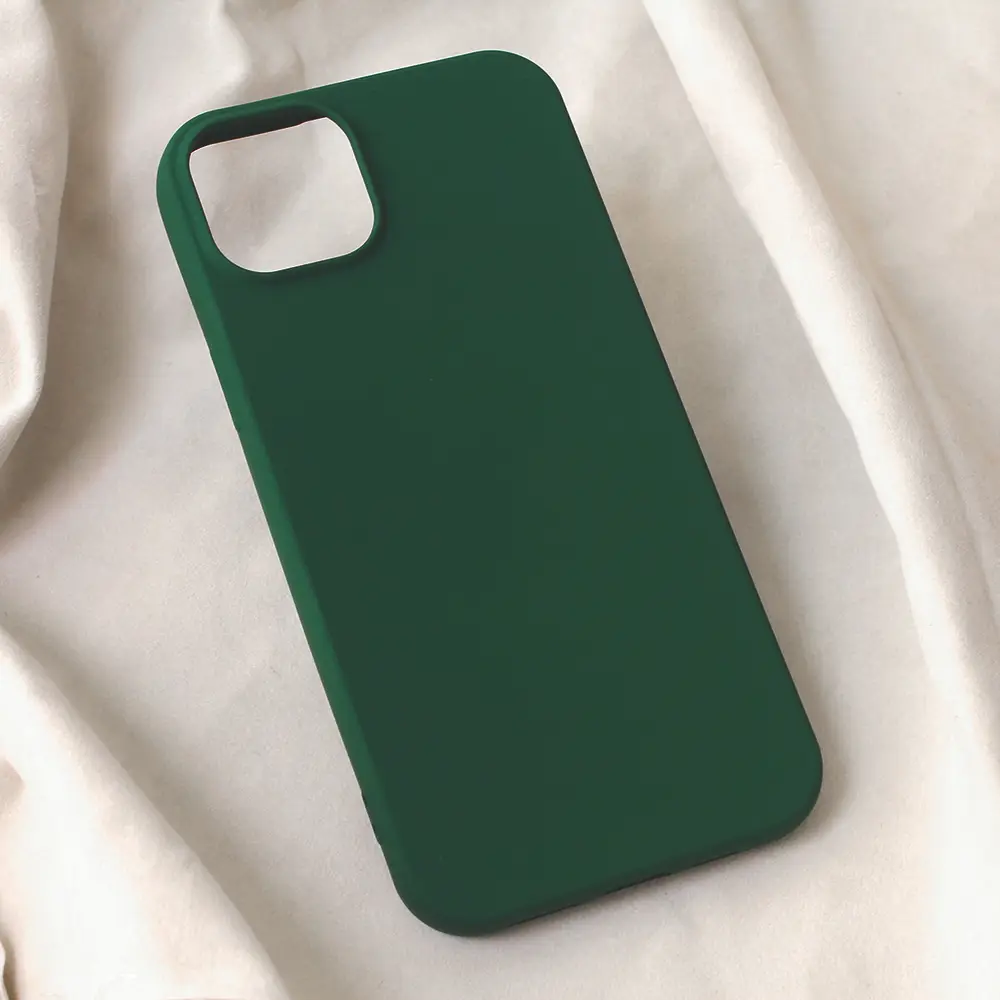 Torbica Teracell Soft Velvet za Iphone 15 Plus 6.7 Tamno Zelena