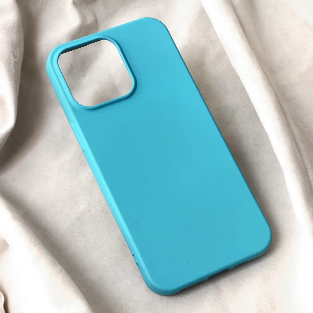 Torbica Teracell Soft Velvet za Iphone 15 Pro Max 6.7 Mint