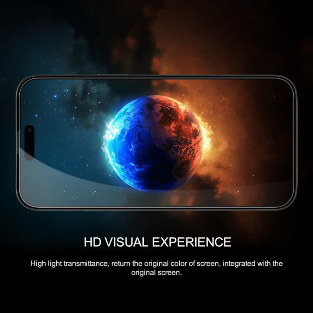 Zastitno Staklo Tempered Glass Nillkin Cp+ Pro za Iphone 15 6.1 Crni