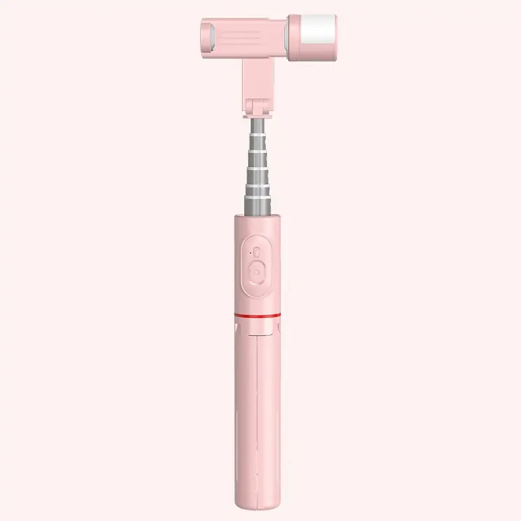 Selfie Stick Q12S + Tripod Pink