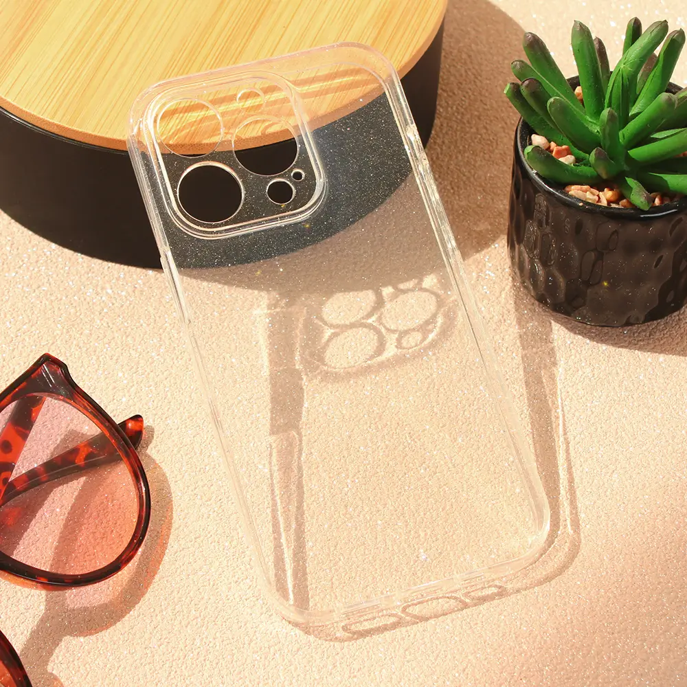 Torbica Sparkle Dust za Iphone 15 Pro 6.1 Transparent
