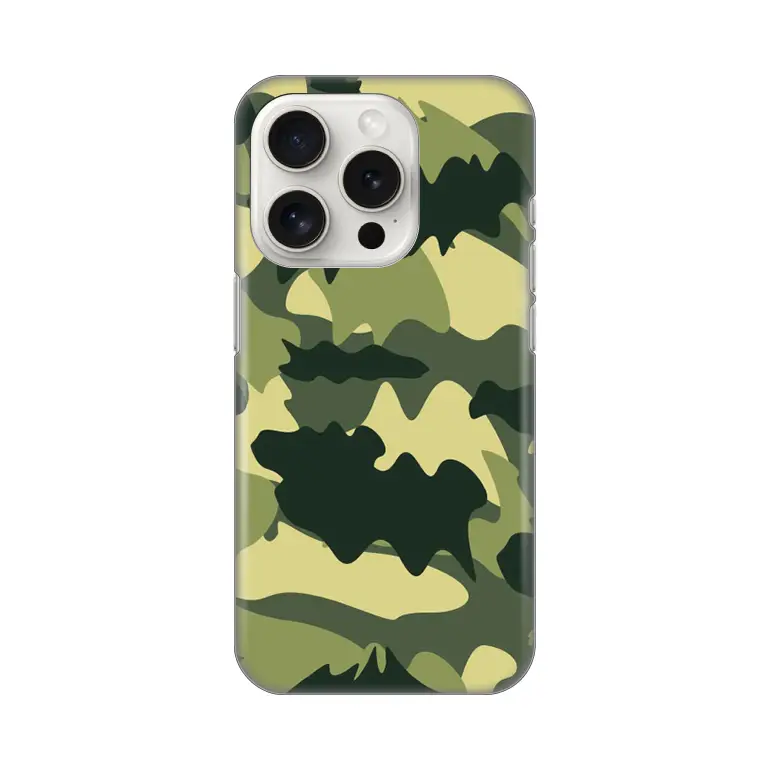 Torbica Silikonska Print Skin za Iphone 15 Pro 6.1 Army