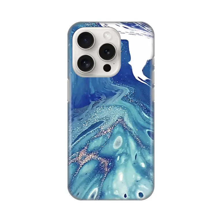 Torbica Silikonska Print za Iphone 15 Pro 6.1 Blue Marble
