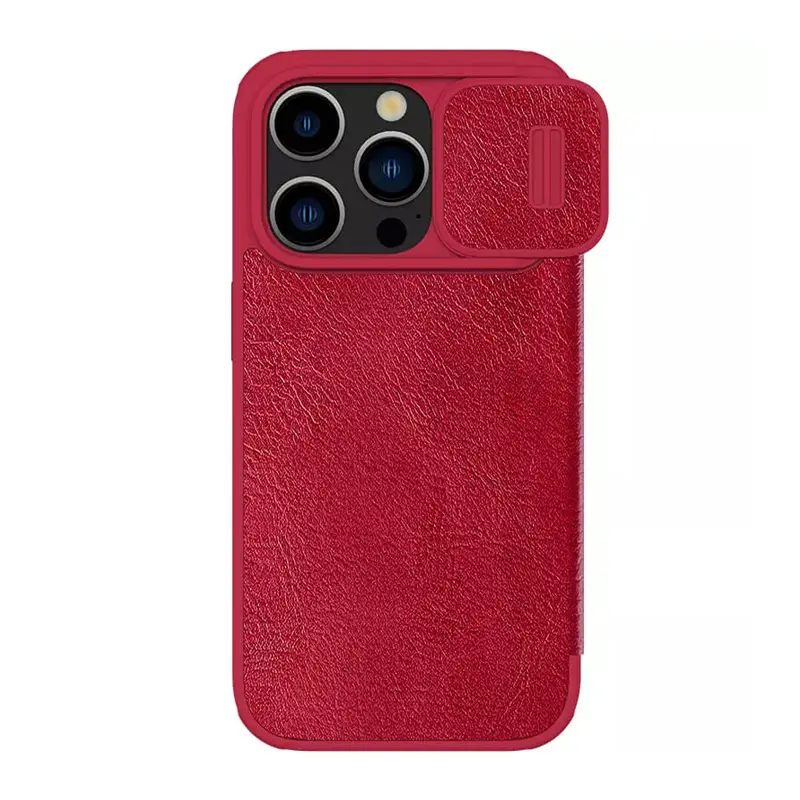 Torbica Nillkin Qin Pro za Iphone 15 Pro 6.1 Crvena