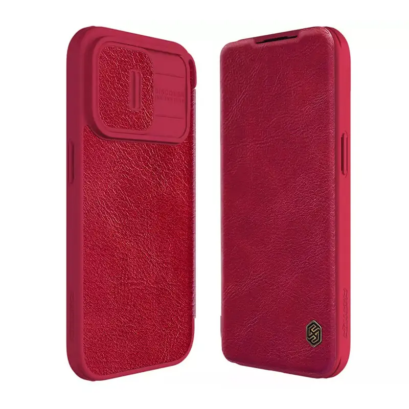 Torbica Nillkin Qin Pro za Iphone 15 Pro 6.1 Crvena