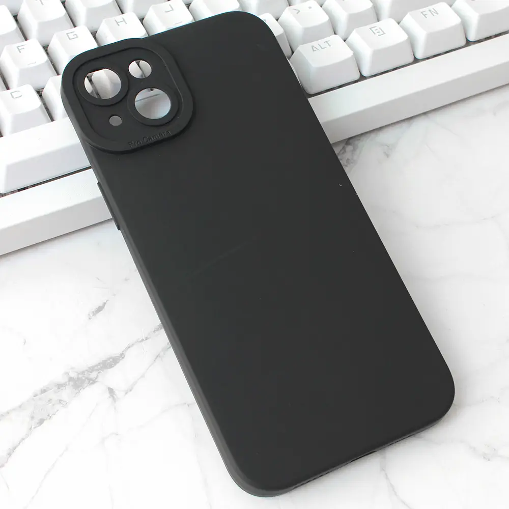 Torbica Silikon Pro Camera za Iphone 15 Plus 6.7 Crna