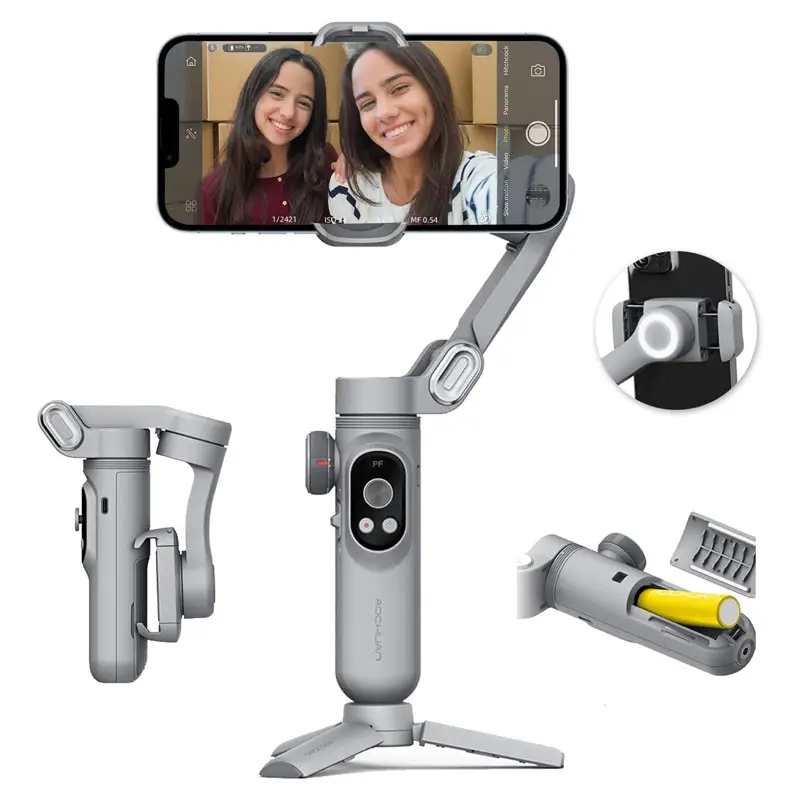 Stabilizator Gimbal Smart X Pro Sivi