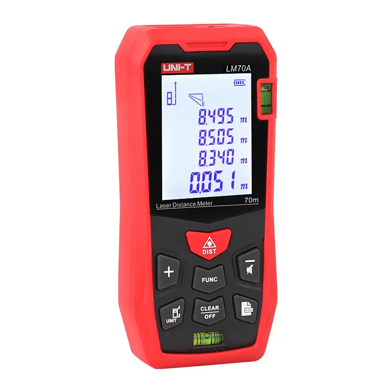 Laserski Merac Daljine Uni-t LM70A Crveni
