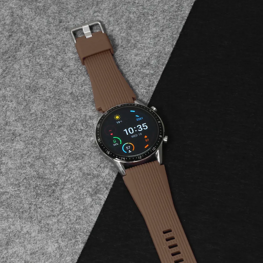 Narukvica Relief za Smart Watch 22MM Braon