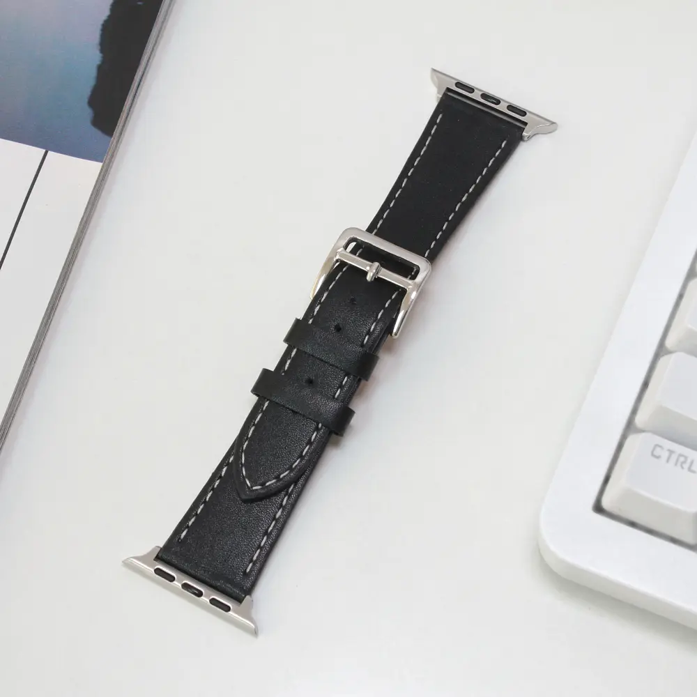 Narukvica Rift Kozna za Apple Watch 42MM Crno Braon