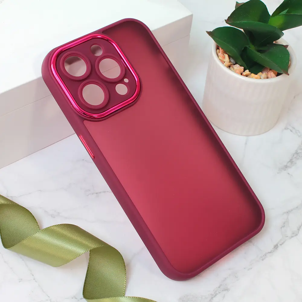 Torbica Shining Camera za Iphone 15 Pro 6.1 Crvena