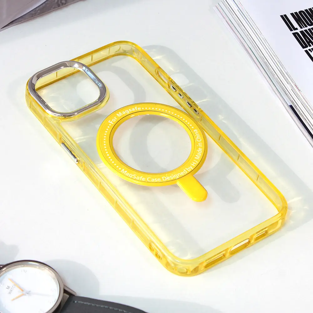 Torbica Frame Magsafe za Iphone 14 6.1 Zuta