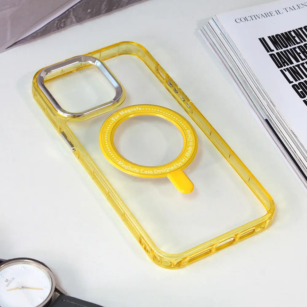 Torbica Frame Magsafe za Iphone 14 Pro Max 6.7 Zuta