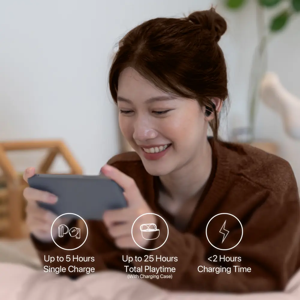 Bluetooth Slusalice Fantech TX1 Lite Mithril Bez
