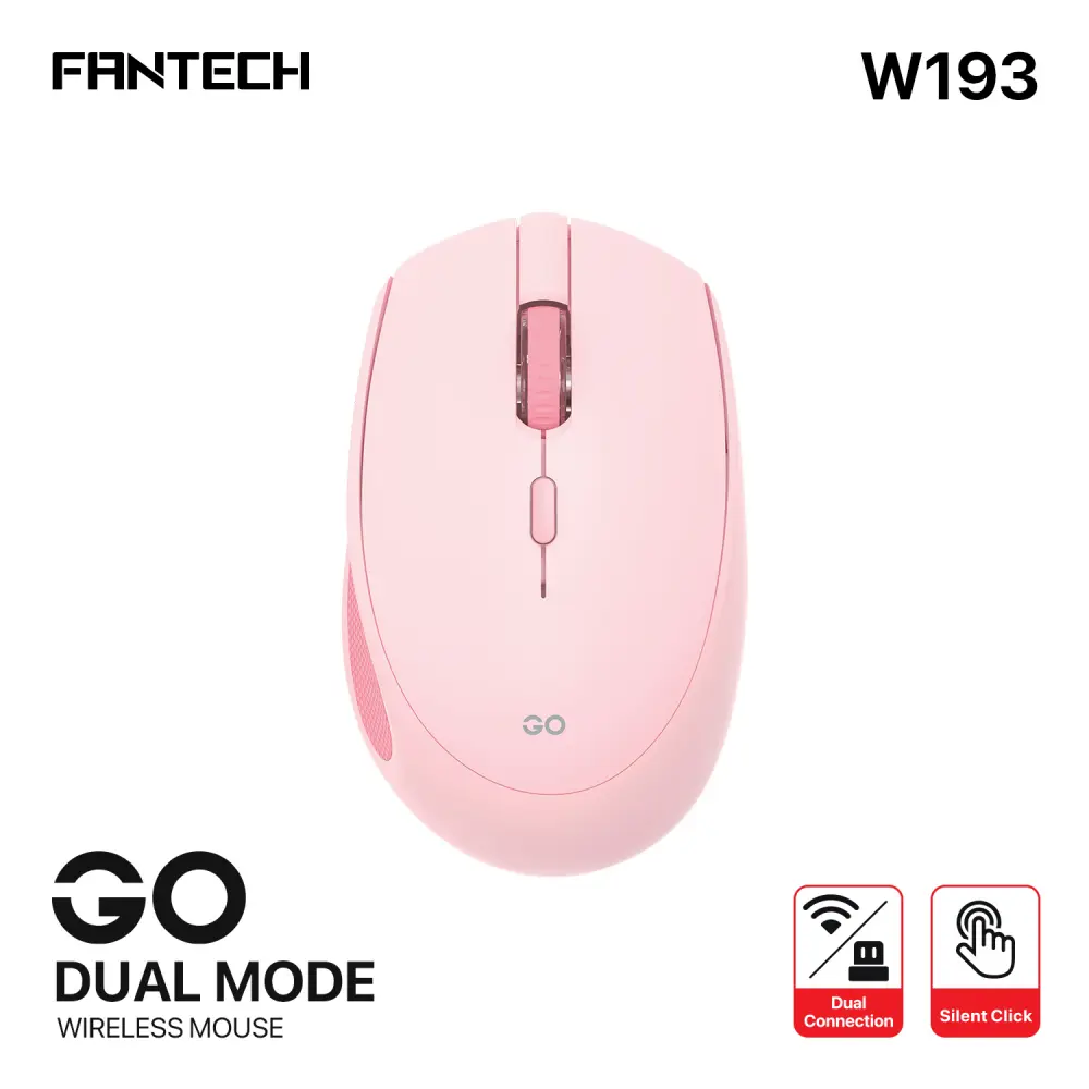 Kancelarijski Wireless Mis Fantech W193 Roze