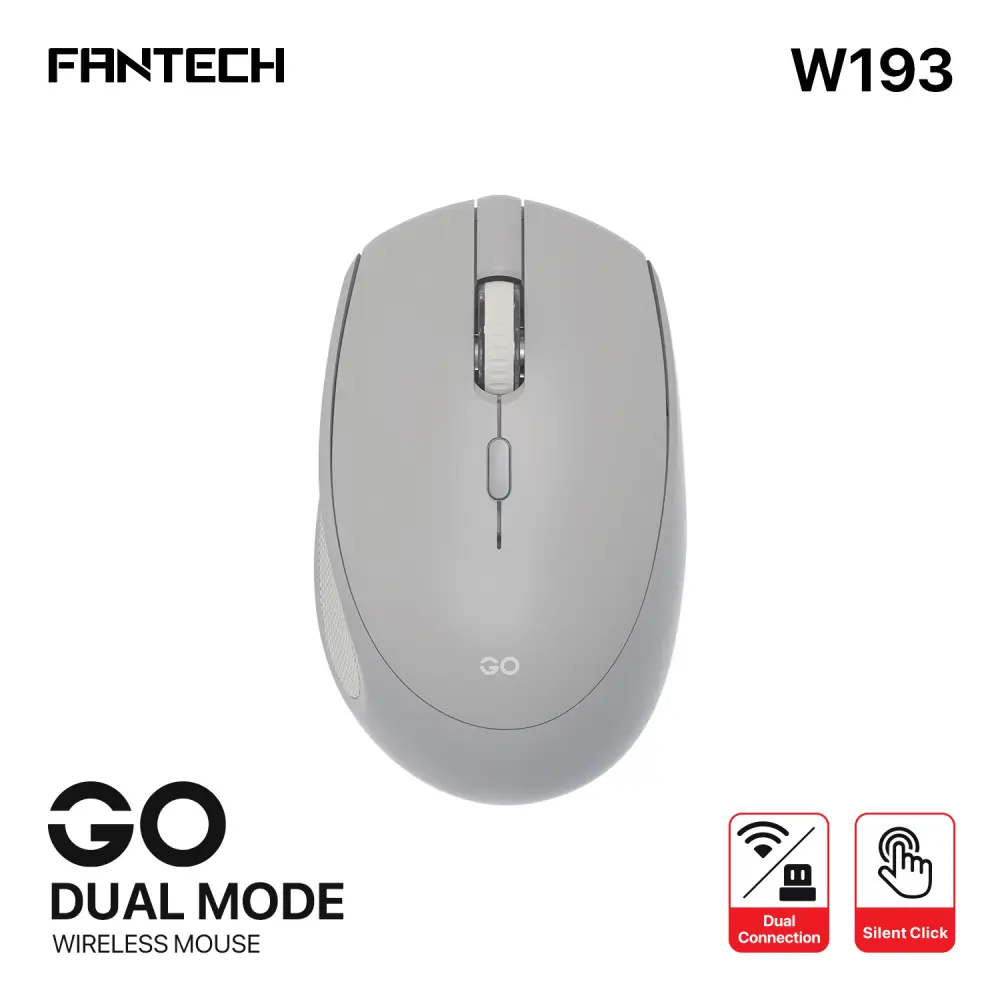 Kancelarijski Wireless Mis Fantech W193 Sivi