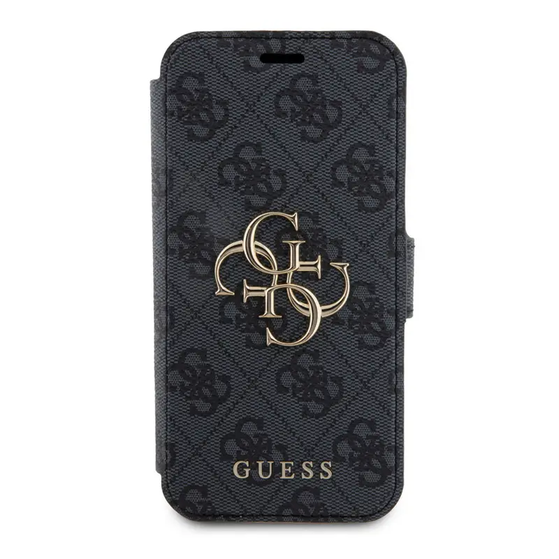 Torbica Guess Bk Pu Leather 4G Metal Logo za Iphone 15 Pro 6.1 Siva (gubkp15l4gmggr)