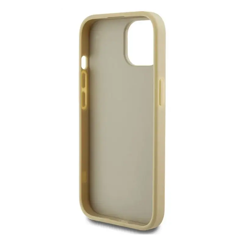 Torbica Guess Hc Fixed Glitter 4G Big Metal Logo za Iphone 15 6.1 Zlatna (guhcp15shg4sgd)
