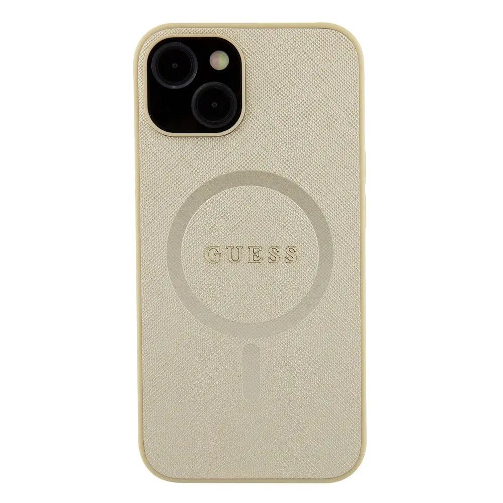 Torbica Guess Hc PU Saffiano Magsafe za Iphone 15 6.1 Bez (guhmp15spsahmcb)