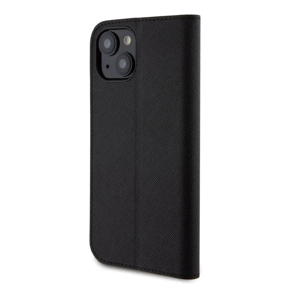 Torbica Karl Lagerfeld Saffiano BP Nft Karl&choupette za Iphone 15 6.1 Crna (klbkp15ssankcpk)