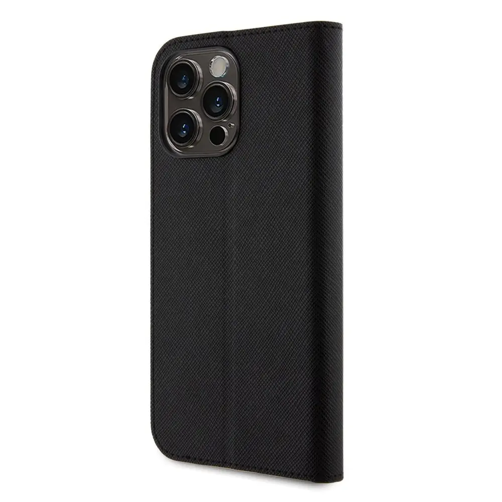 Torbica Karl Lagerfeld Saffiano BP Nft Karl&choupette za Iphone 15 Pro Max 6.7 Crna (klbkp15xsankcpk)