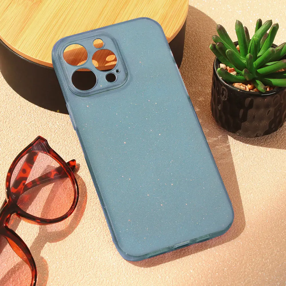 Torbica Sparkle Dust za Iphone 15 Pro Max 6.7 Plava