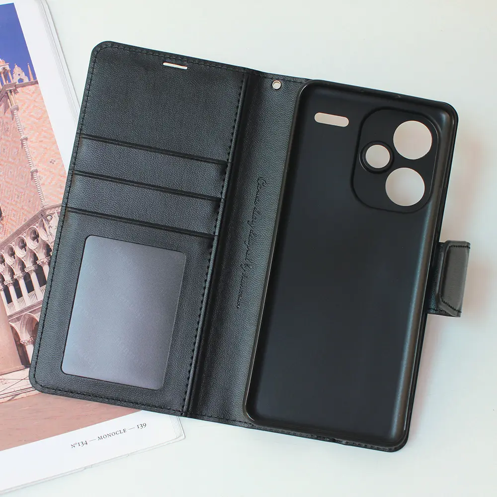 Torbica Hanman Canvas ORG za Xiaomi Redmi Note 13 Pro Plus Crna