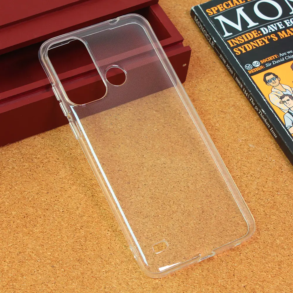 Torbica Silikonska Ultra Thin za ZTE Blade A53 Transparent