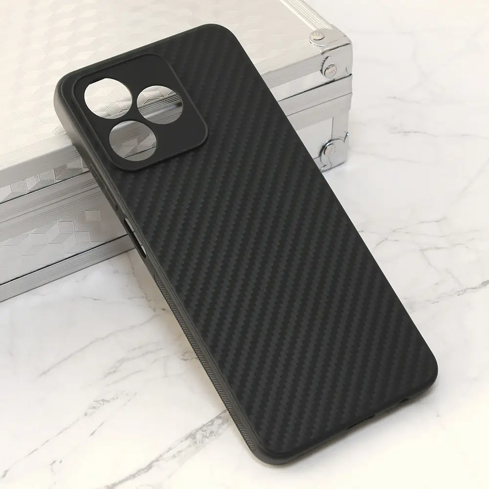 Torbica Carbon Fiber za Realme C51 Crna