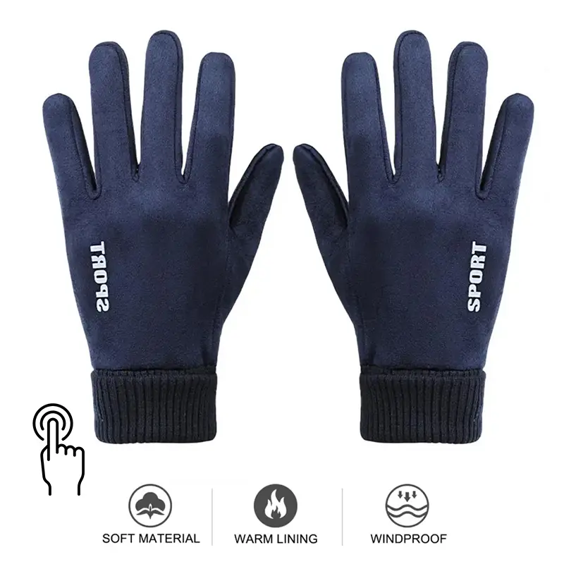 Rukavice za Touch Screen Sport Plave