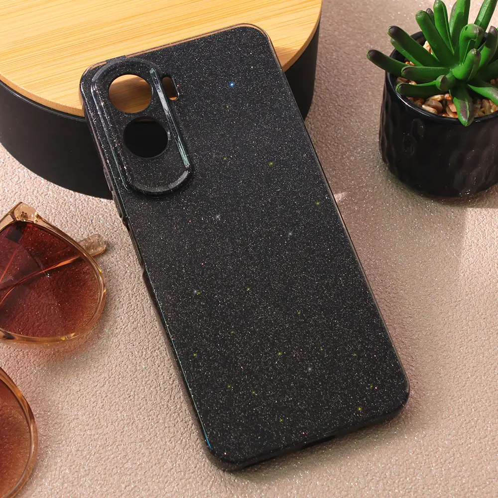 Torbica Sparkle Dust za Honor 90 Lite Crna