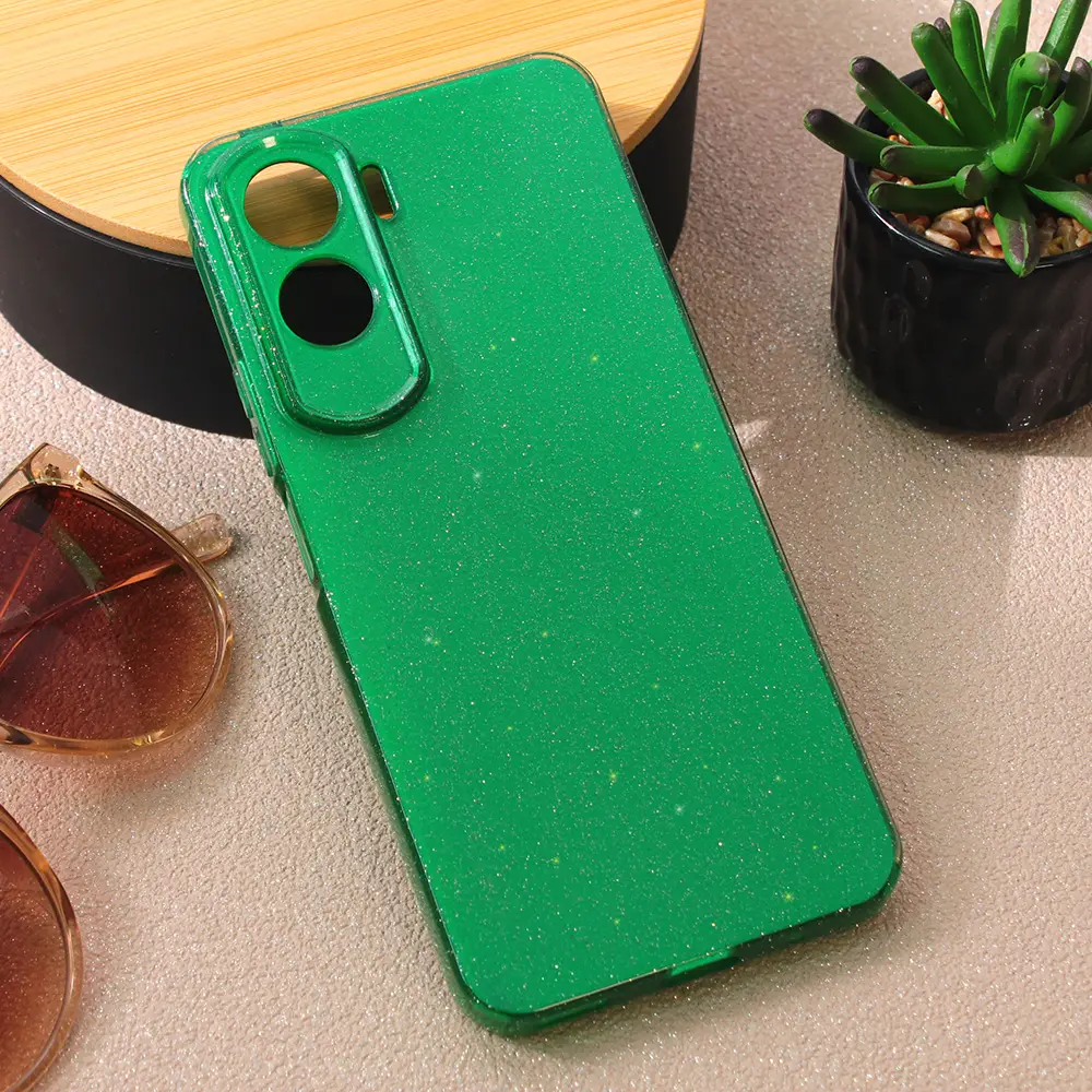 Torbica Sparkle Dust za Honor 90 Lite Zelena